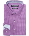 NICK GRAHAM MEN'S CORNER SQUARE DRESS SHIRT