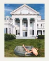 Nick Mele Fine Art Pool House Framed Photographic Print By Nick Mele
