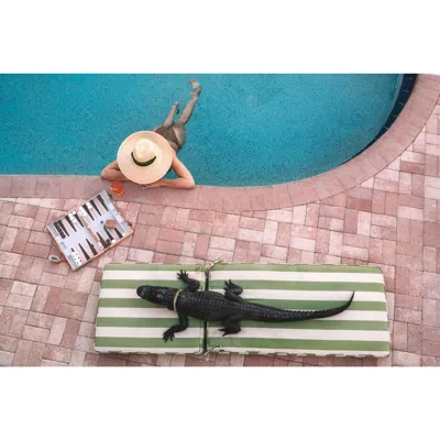 Nick Mele Poolside 2 By  In Green
