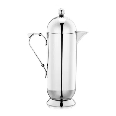Nick Munro Silver Domus Cafetière Small In Metallic