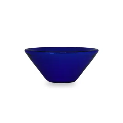 Nick Munro Silver Lining Bowl Blue Small In Purple