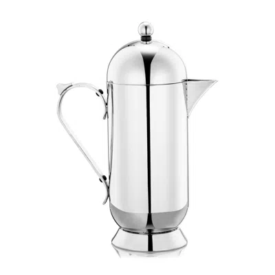 Nick Munro Silver Shorty Pot Cafetière In Metallic