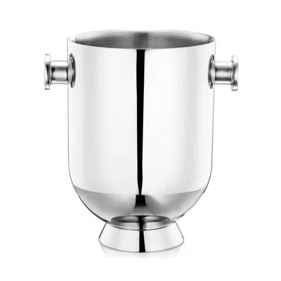 Nick Munro Silver Trombone Champagne Cooler - Stainless Steel