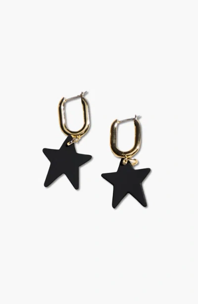 Nickel & Suede Tate Earrings In Multi