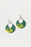 Nickel & Suede University Ninas Earrings