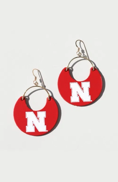 Nickel & Suede University Ninas Earrings