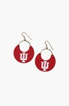 Nickel & Suede University Ninas Earrings