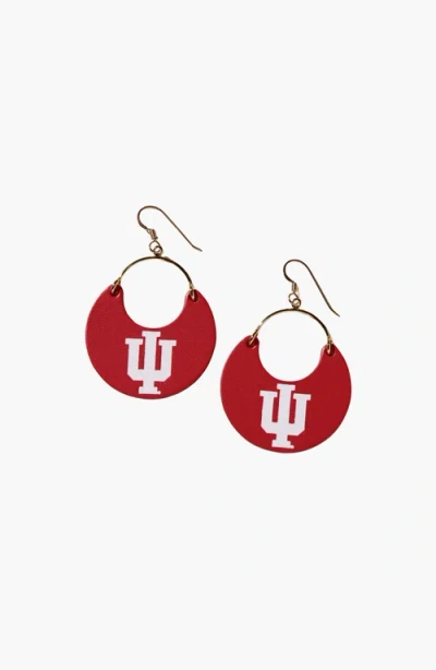 Nickel & Suede University Ninas Earrings