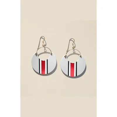 Nickel & Suede University Ninas Earrings