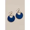 Nickel & Suede University Ninas Earrings