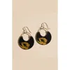 Nickel & Suede University Ninas Earrings