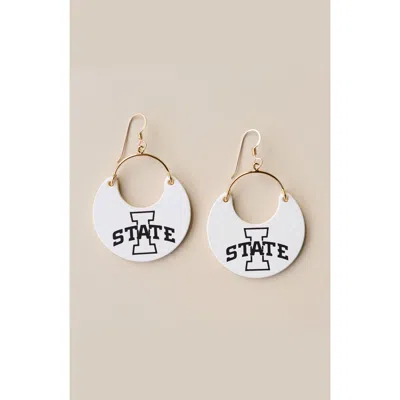 Nickel & Suede University Ninas Earrings