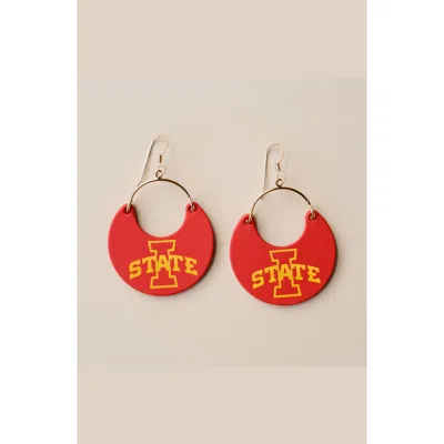 Nickel & Suede University Ninas Earrings