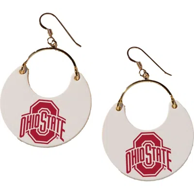 Nickel & Suede University Ninas Earrings