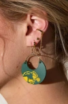 Nickel & Suede University Ninas Earrings In Multi