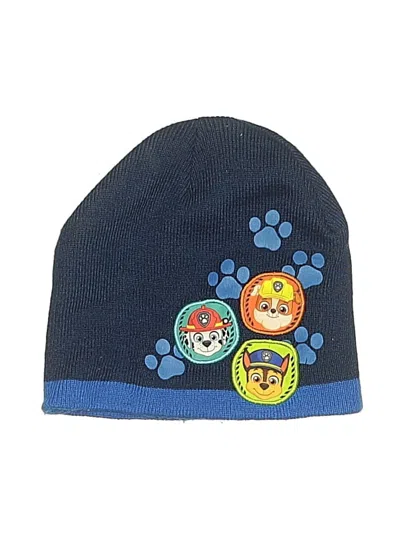 Pre-owned Nickelodeon Kids' Beanie Hat In Blue