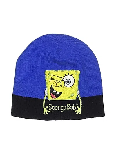 Pre-owned Nickelodeon Kids' Beanie Hat In Blue