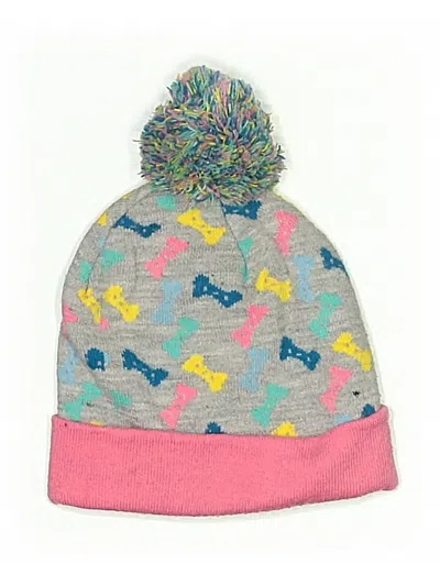 Pre-owned Nickelodeon Kids' Beanie Hat In Gray