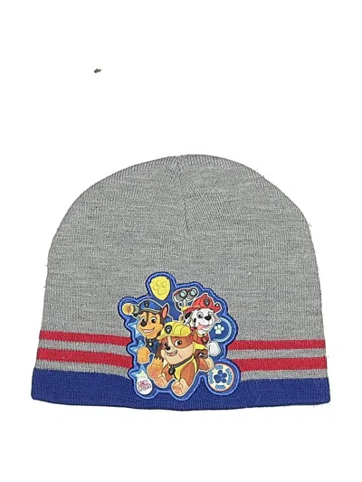 Pre-owned Nickelodeon Kids' Beanie Hat In Gray