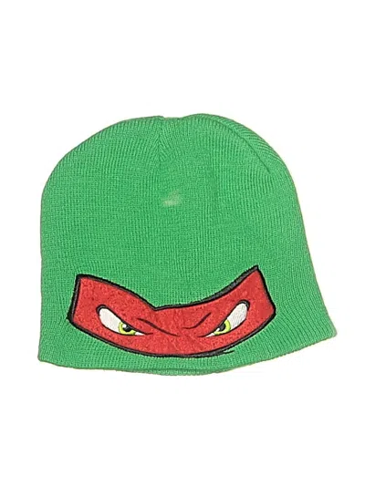 Pre-owned Nickelodeon Kids' Beanie Hat In Green