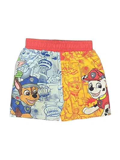 Pre-owned Nickelodeon Kids' Board Shorts In Yellow