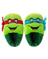Nickelodeon Little Boys Teenage Mutant Ninja Turtles Dual Sizes Slippers In Green