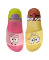Nickelodeon Little Girls And Little Boys Spongebob Squarepants Dual Sizes Slides In Multi