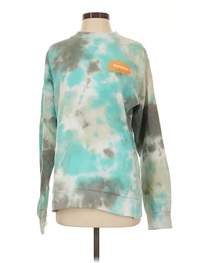 Pre-owned Nickelodeon Long Sleeve T-shirt In Green