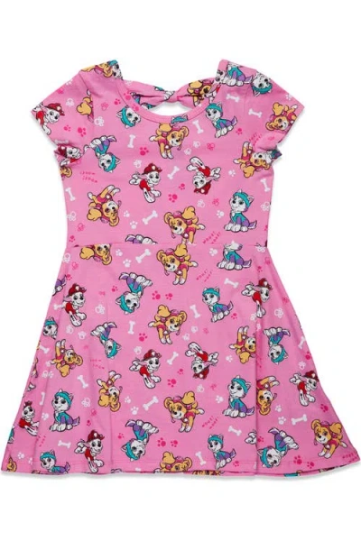 Nickelodeon Kids'  Paw Patrol Skater Dress In Pink