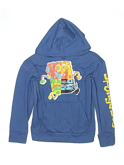 Pre-owned Nickelodeon Kids' Pullover Hoodie In Blue