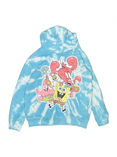 Pre-owned Nickelodeon Kids' Pullover Hoodie In Blue