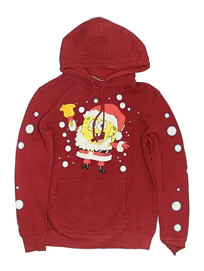 Pre-owned Nickelodeon Kids' Pullover Hoodie In Red