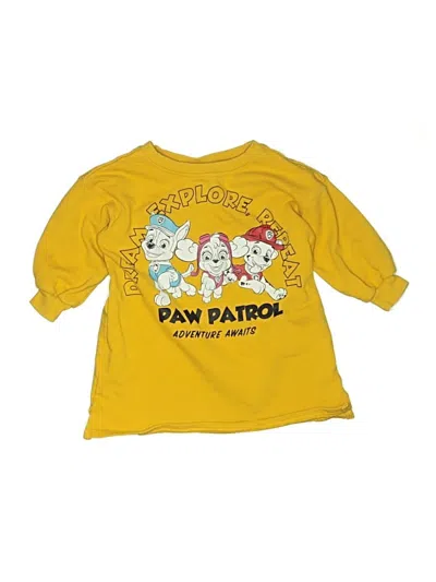 Pre-owned Nickelodeon Kids' Pullover Sweater In Yellow