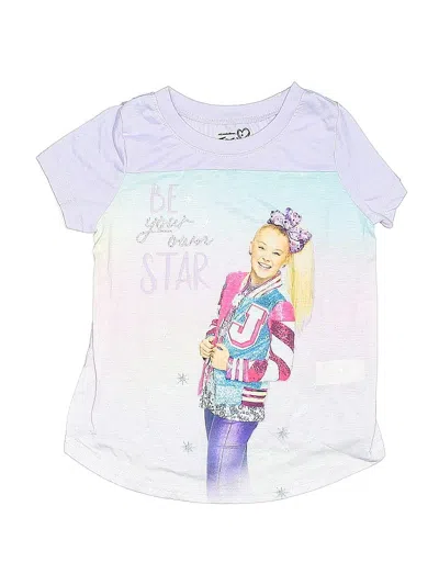 Pre-owned Nickelodeon Kids' Short Sleeve T-shirt In Purple