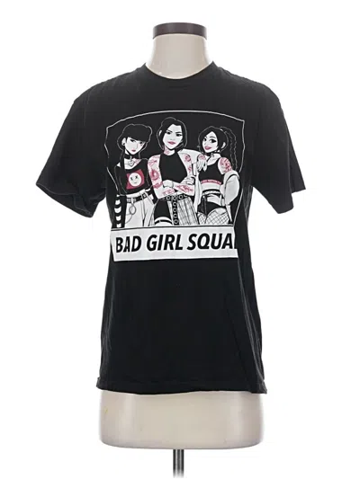 Pre-owned Nickelodeon Short Sleeve T-shirt In Black
