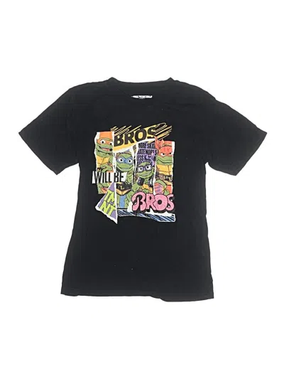Pre-owned Nickelodeon Kids' Short Sleeve T-shirt In Black