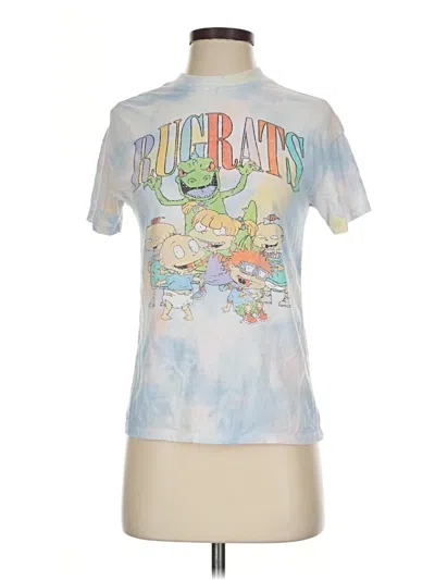 Pre-owned Nickelodeon Short Sleeve T-shirt In Blue