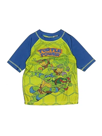 Pre-owned Nickelodeon Kids' Short Sleeve T-shirt In Green