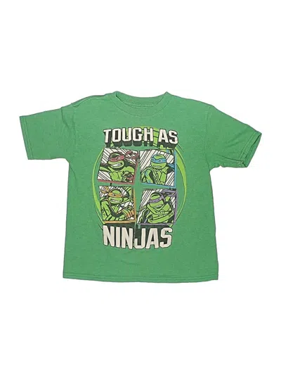 Pre-owned Nickelodeon Kids' Short Sleeve T-shirt In Green