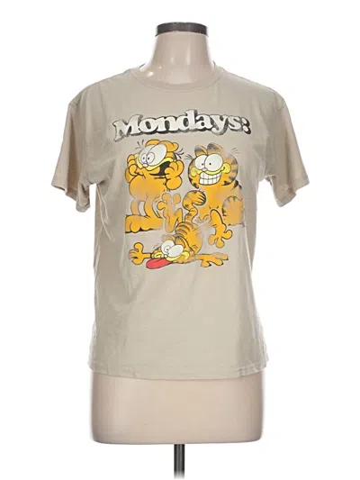 Pre-owned Nickelodeon Short Sleeve T-shirt In Ivory