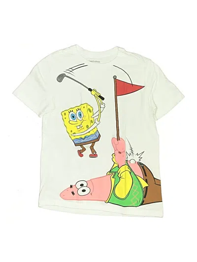 Pre-owned Nickelodeon Kids' Short Sleeve T-shirt In Yellow