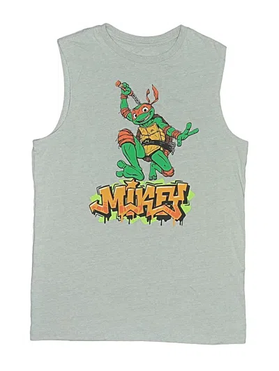 Pre-owned Nickelodeon Kids' Sleeveless T-shirt In Green