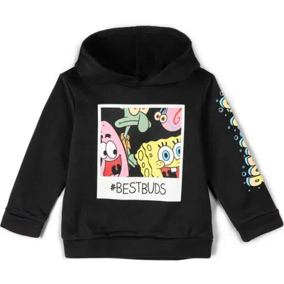 Nickelodeon Kids'  Spongebob Squarepants Fleece Pullover Hoodie In Blue