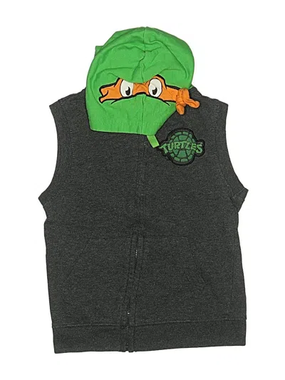 Pre-owned Nickelodeon Kids' Sweater Vest In Green