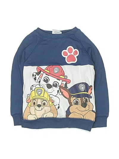 Pre-owned Nickelodeon Kids' Sweatshirt In Blue