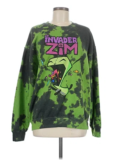 Pre-owned Nickelodeon Sweatshirt In Green