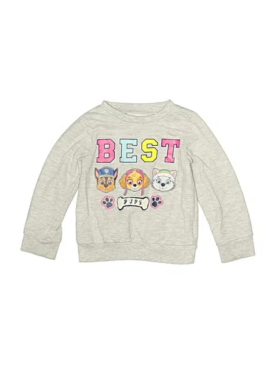 Pre-owned Nickelodeon Kids' Sweatshirt In Silver
