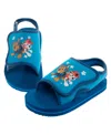 Nickelodeon Toddler Boys And Toddler Girls Patrol Hook And Loop Dual Sizes Sandals In Blue