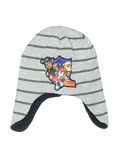 Pre-owned Nickelodeon Kids' Winter Hat In Gray