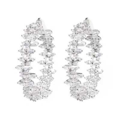 Nickho Rey Mabel Hoop In Silver